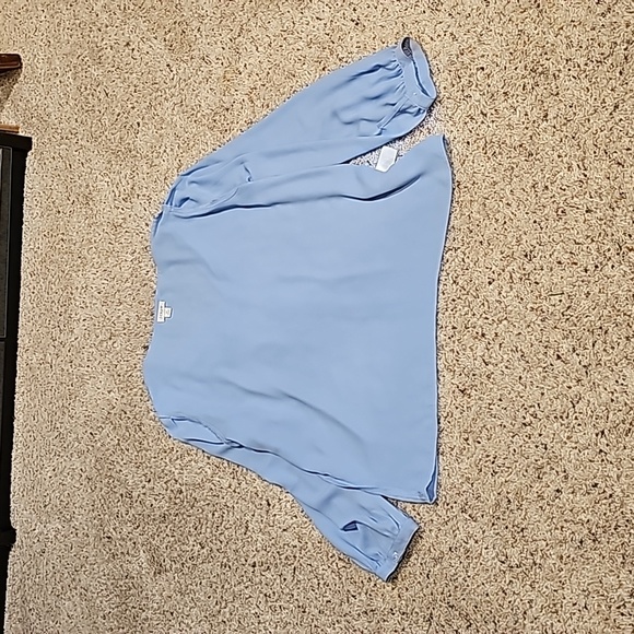 J. Crew blue blouse sz M - Picture 11 of 11